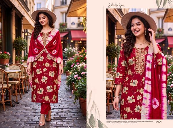 Jivisha shruti 3pcs kashmiri kurti wholesale